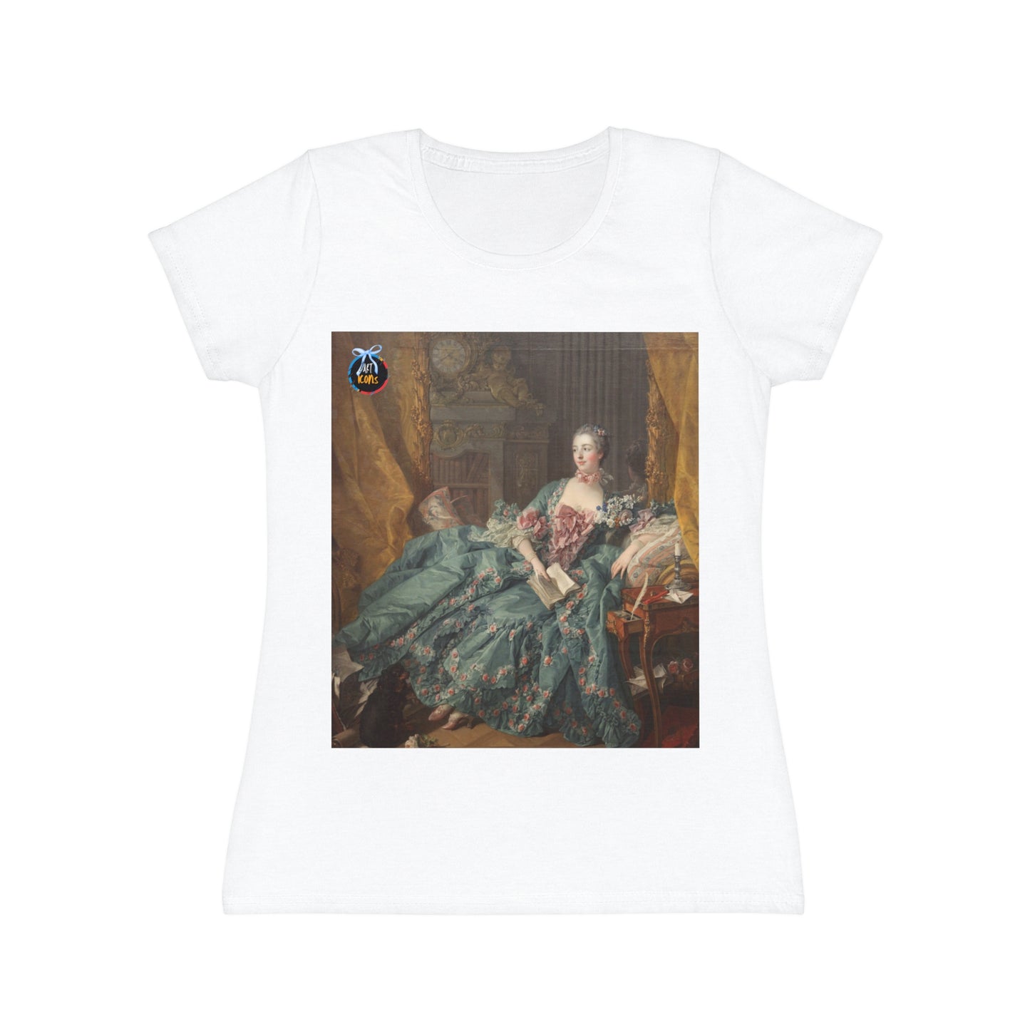 Women's iconic artists T-Shirt Coquette Moda Coquette Camiseta mujer Coquette Ropa Arte Regalo Mujer Arte Coquette Pintura François Boucher