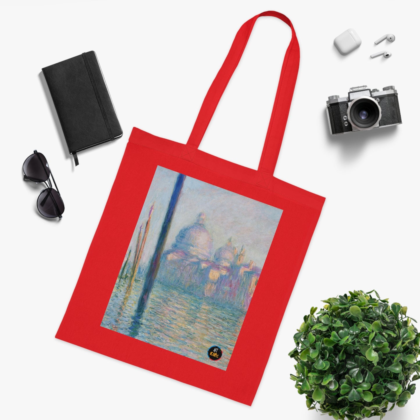 Art Icons Cotton Tote Bag