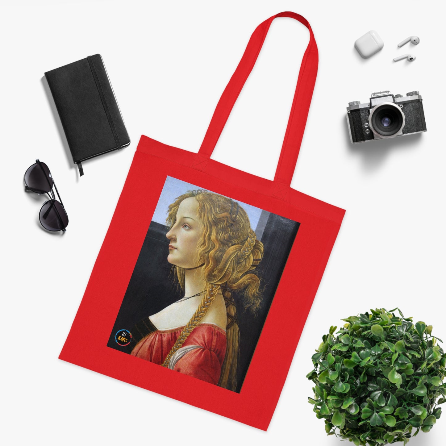 Art Icons Cotton Tote Bag