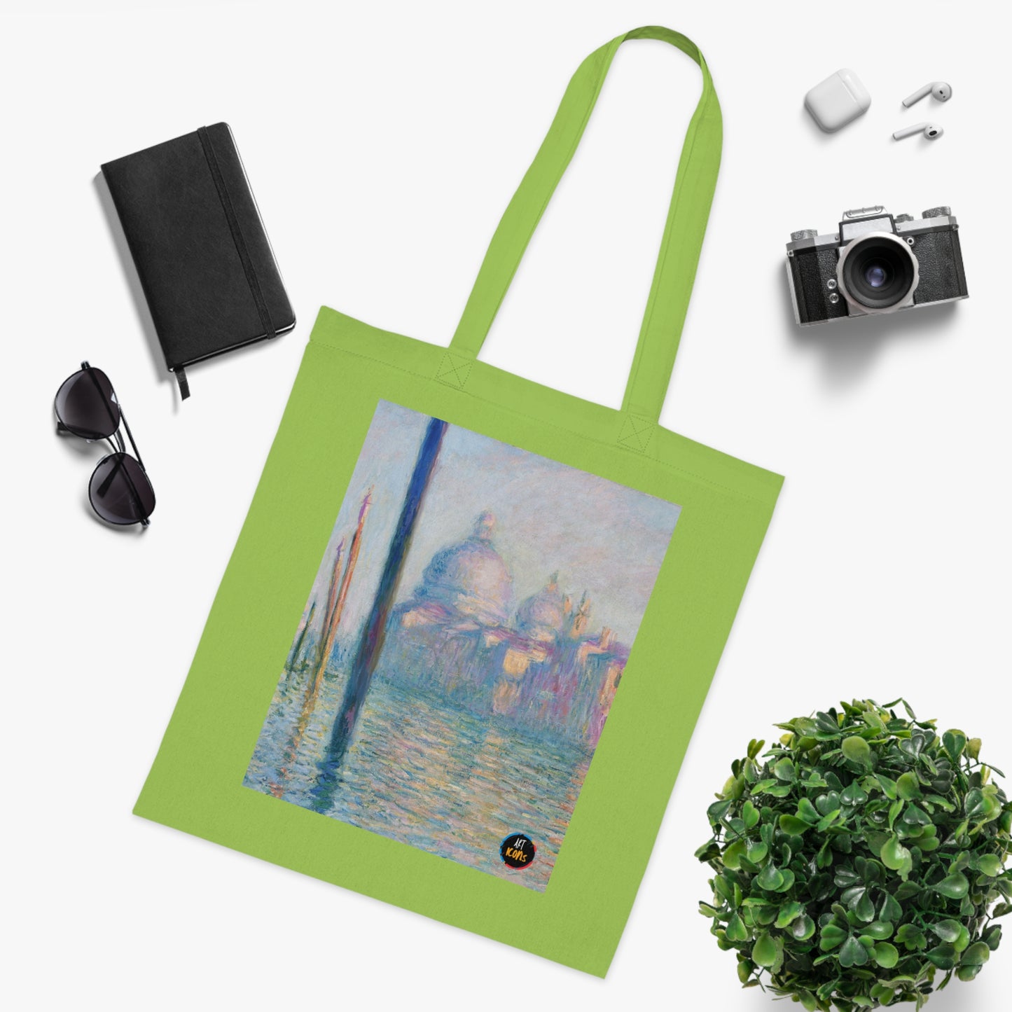 Art Icons Cotton Tote Bag