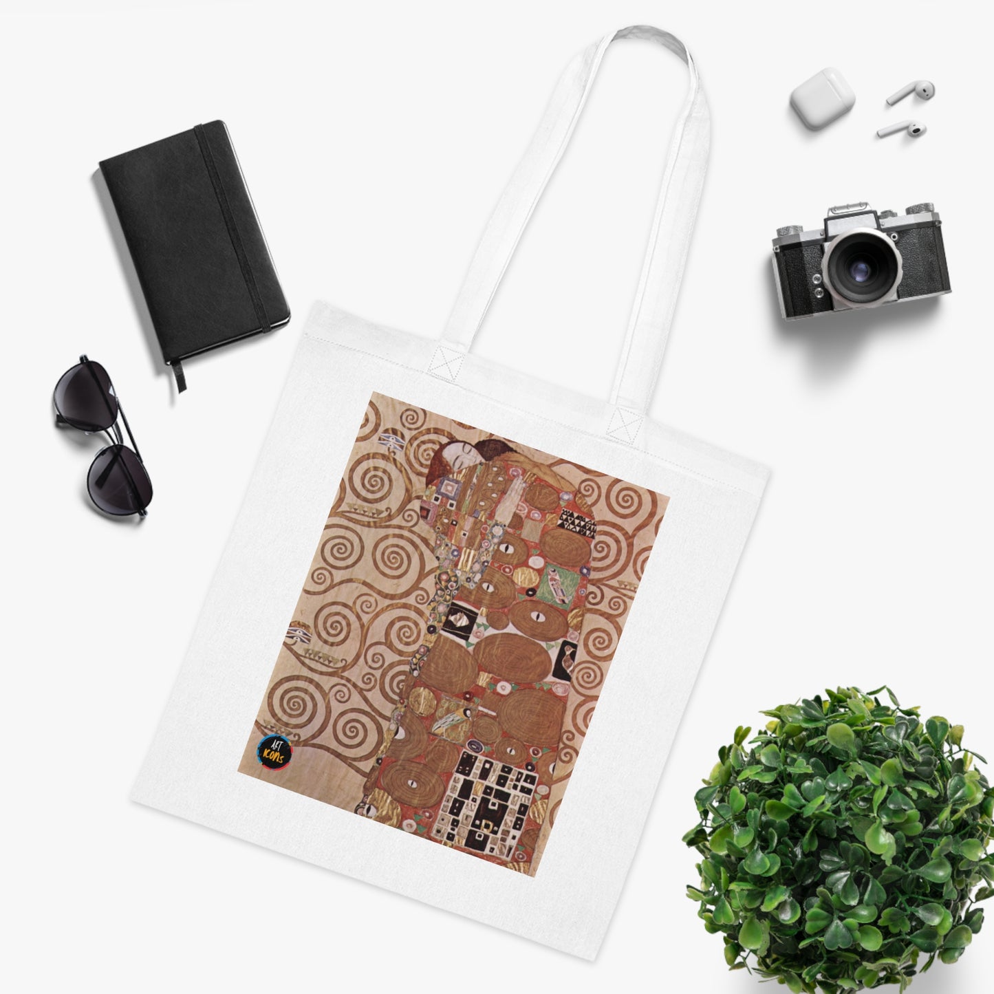 Art Icons Cotton Tote Bag