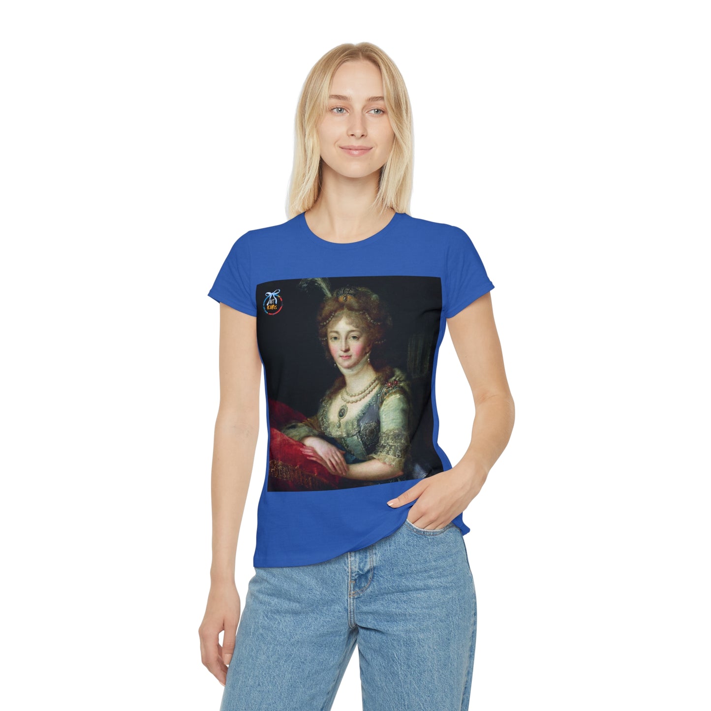 Women's iconic artists T-Shirt Coquette Moda Coquette Camiseta mujer Coquette Ropa Arte Regalo Mujer Arte Coquette Pintura autor anónimo