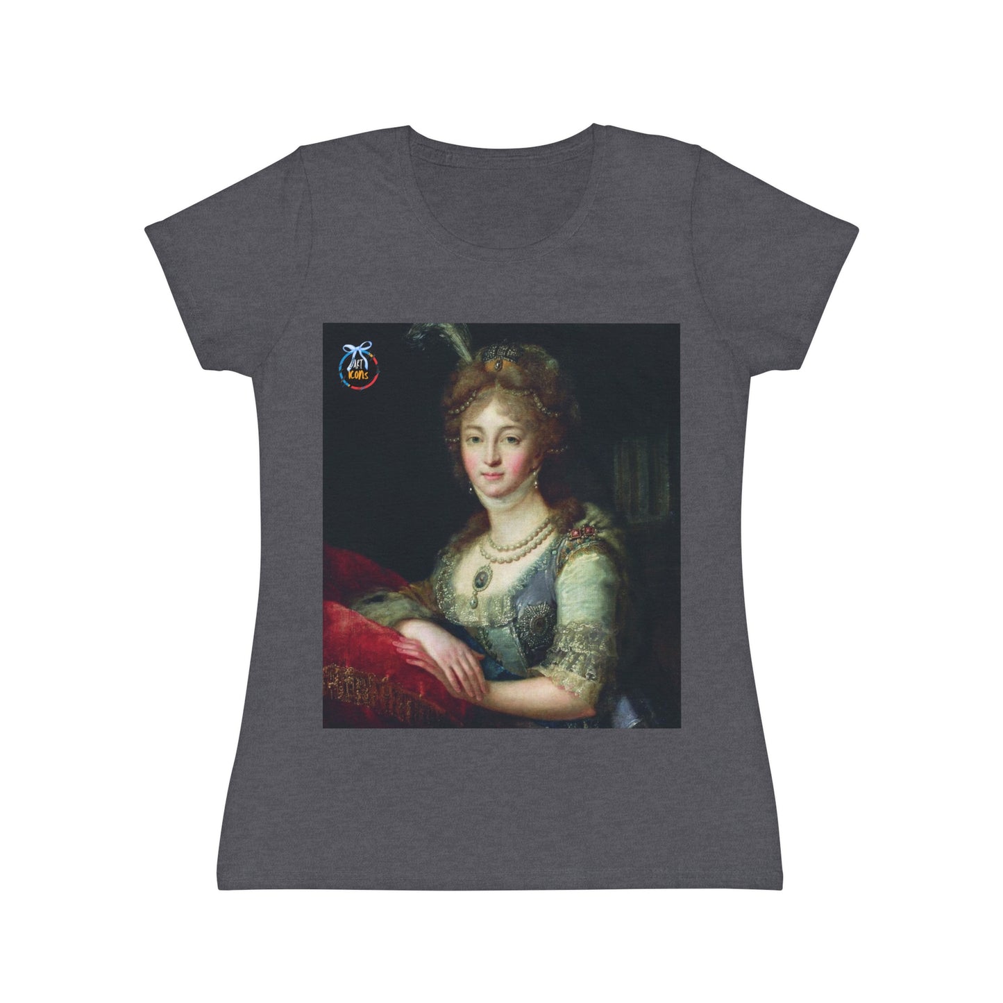 Women's iconic artists T-Shirt Coquette Moda Coquette Camiseta mujer Coquette Ropa Arte Regalo Mujer Arte Coquette Pintura autor anónimo