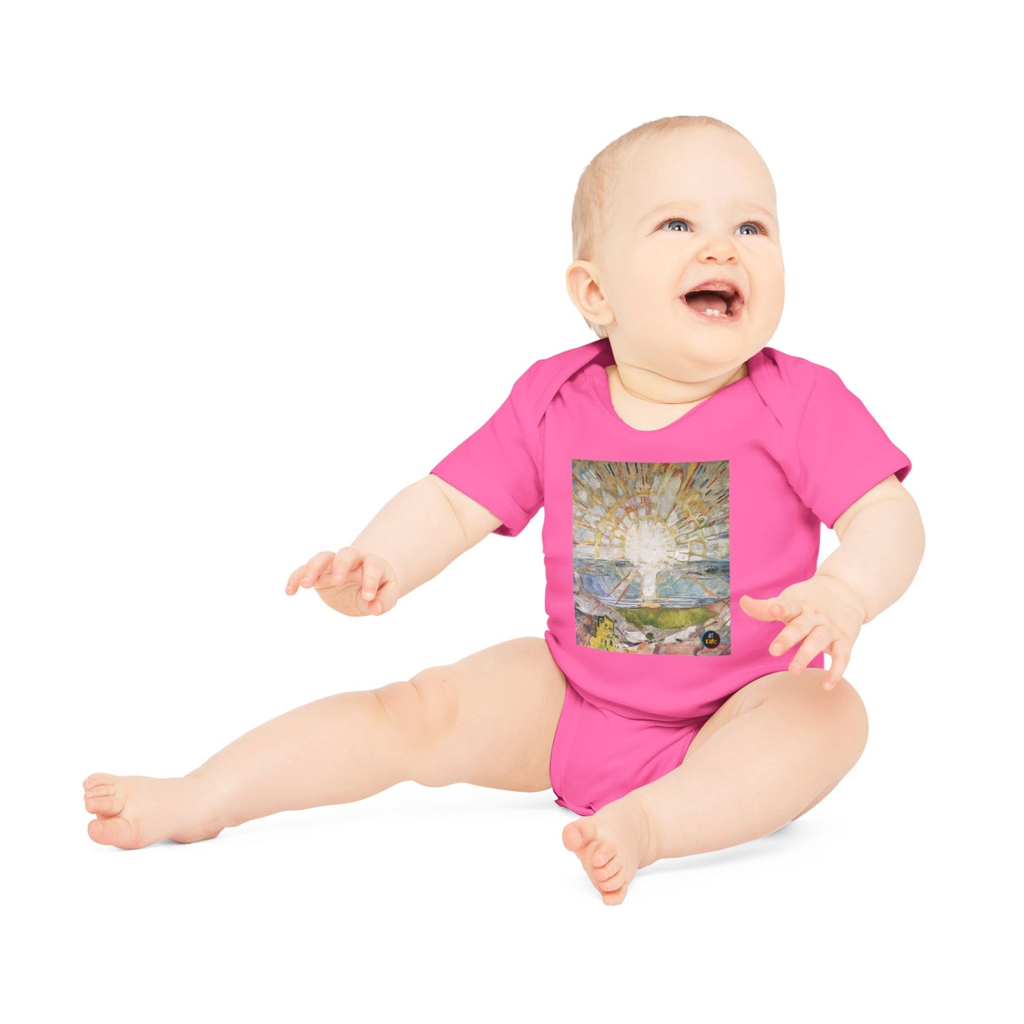 Art Icons Baby Organic Short Sleeve Bodysuit