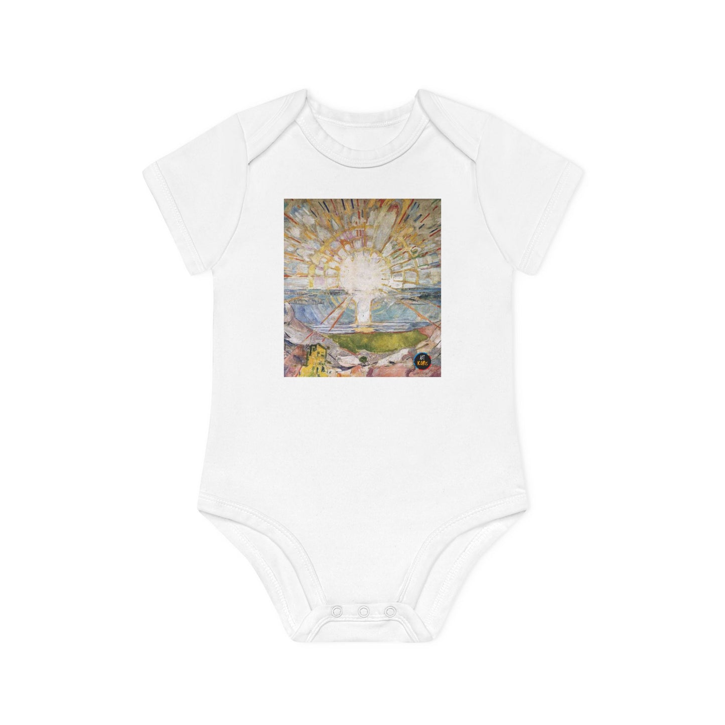 Art Icons Baby Organic Short Sleeve Bodysuit