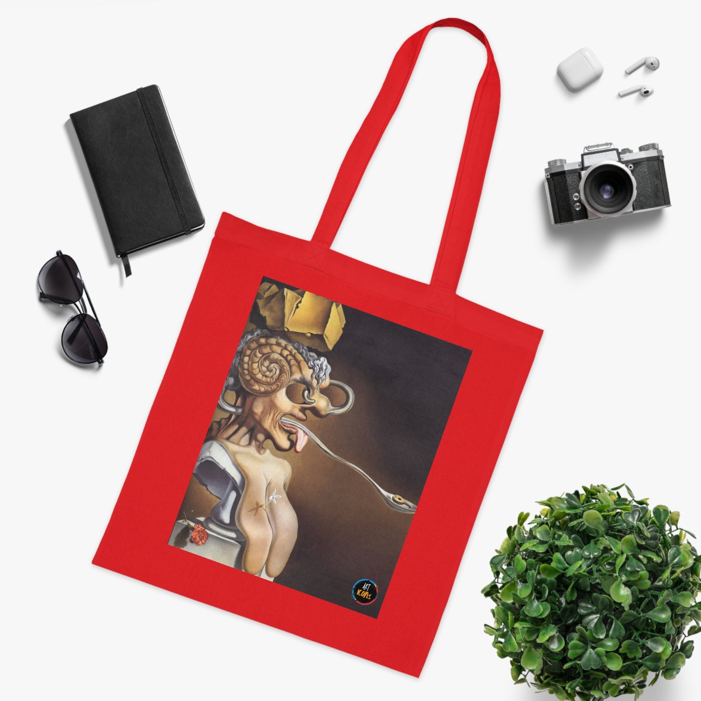 Art Icons Cotton Tote Bag