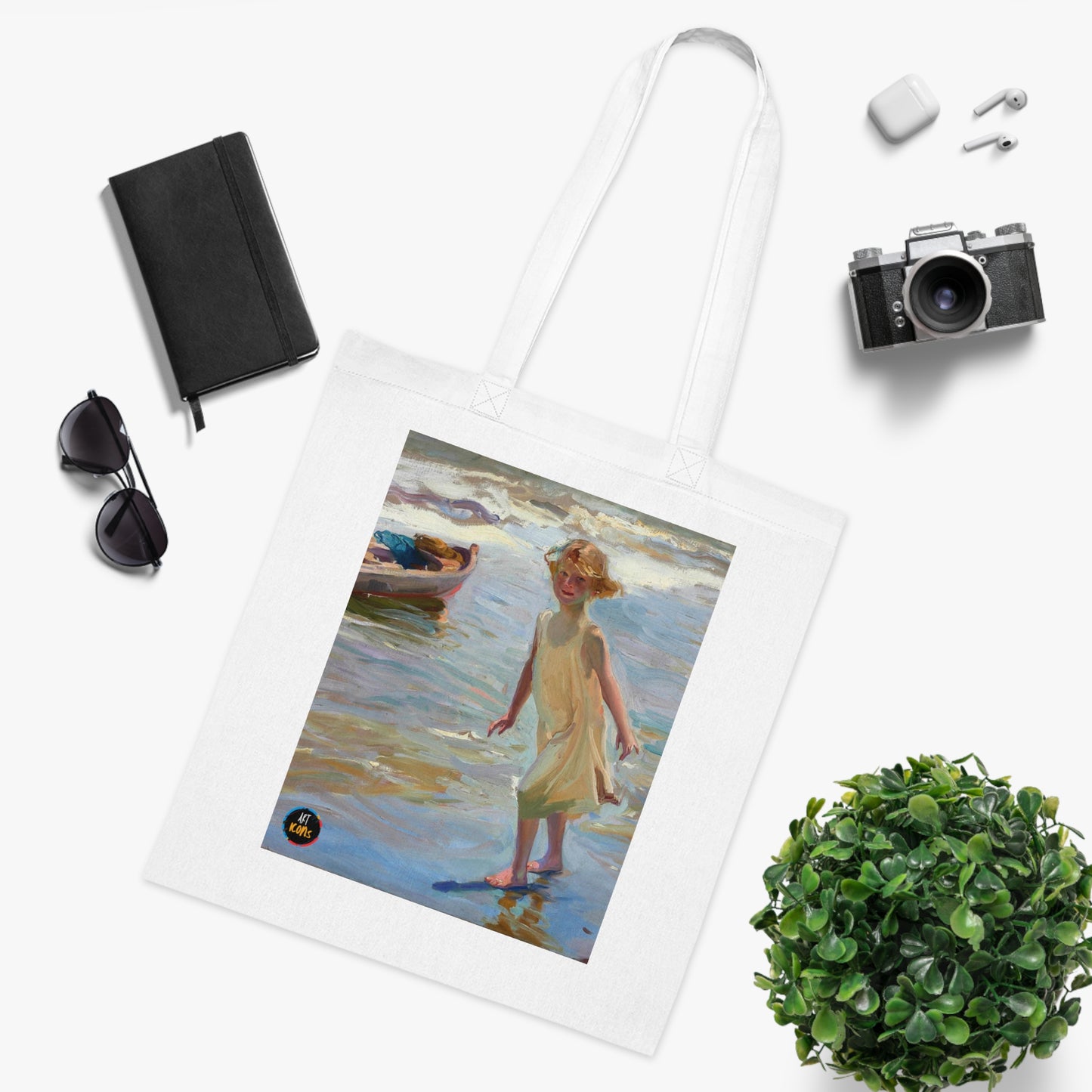 Art Icons Cotton Tote Bag