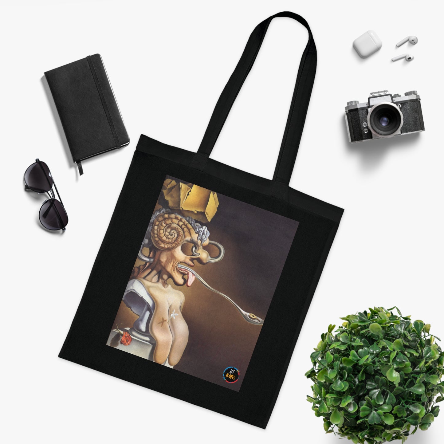 Art Icons Cotton Tote Bag