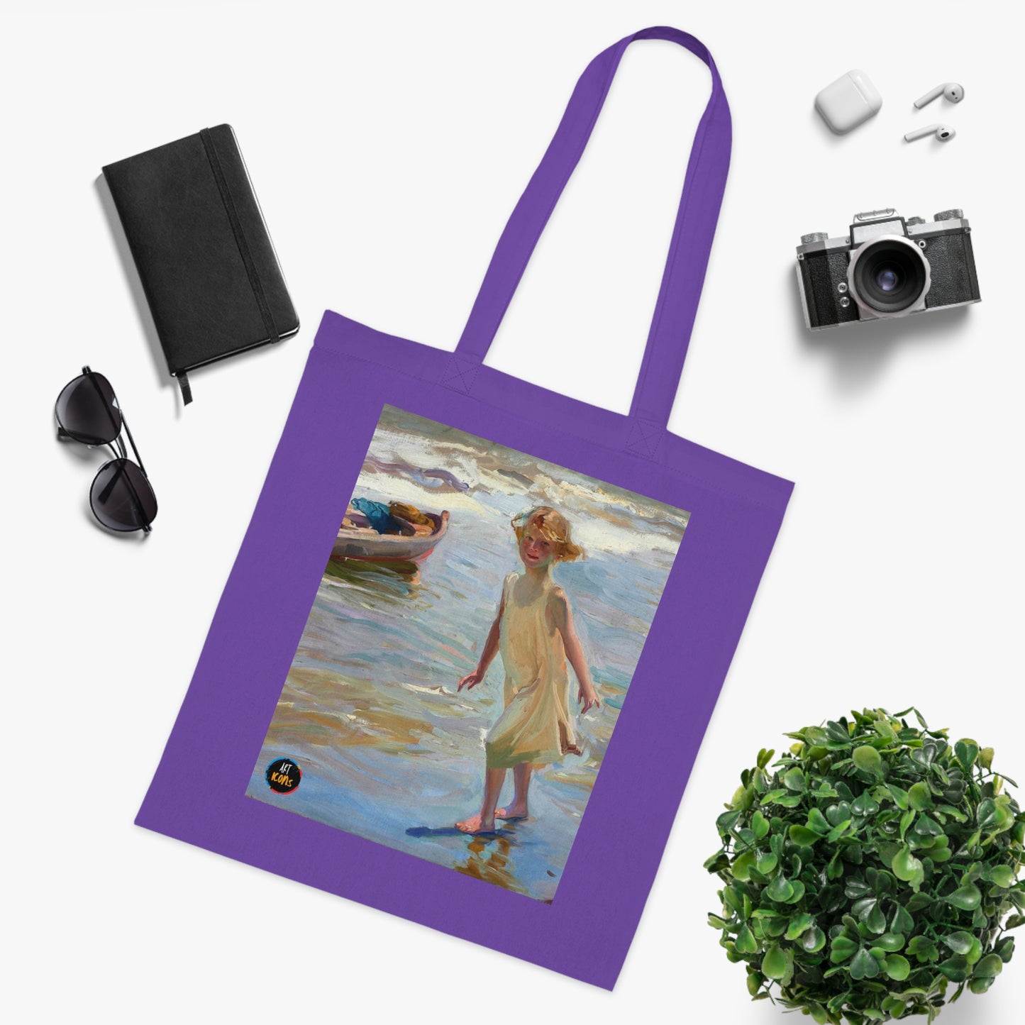 Art Icons Cotton Tote Bag