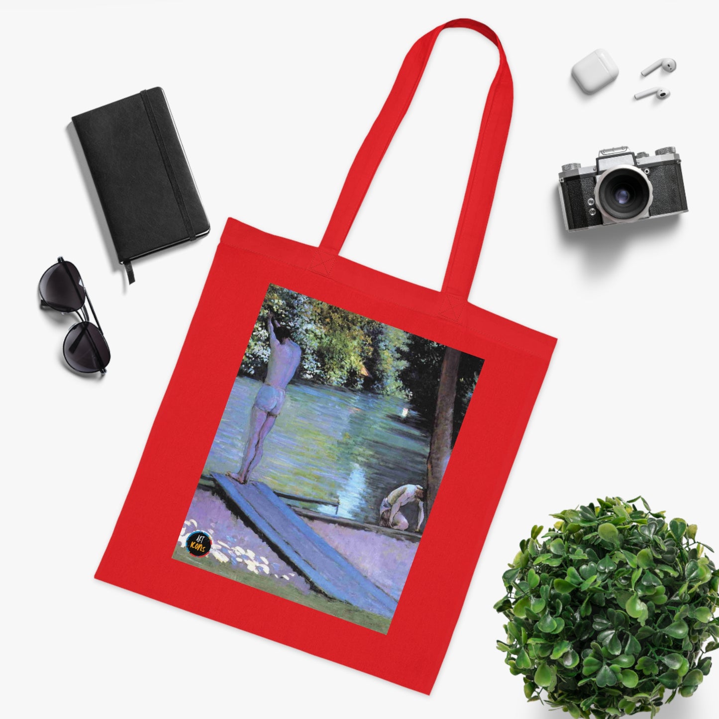 Art Icons Cotton Tote Bag