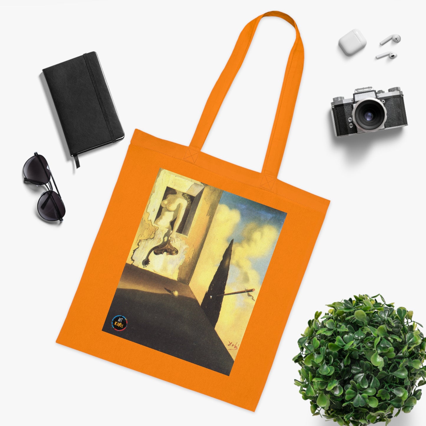 Art Icons Cotton Tote Bag