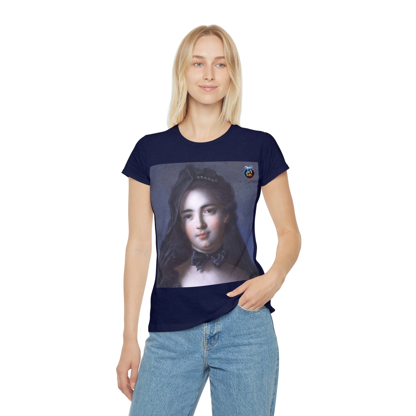 Women's iconic artists T-Shirt Coquette Moda Coquette Camiseta mujer Coquette Ropa Arte Regalo Mujer Arte Coquette Pintura Jean-Marc Nattier