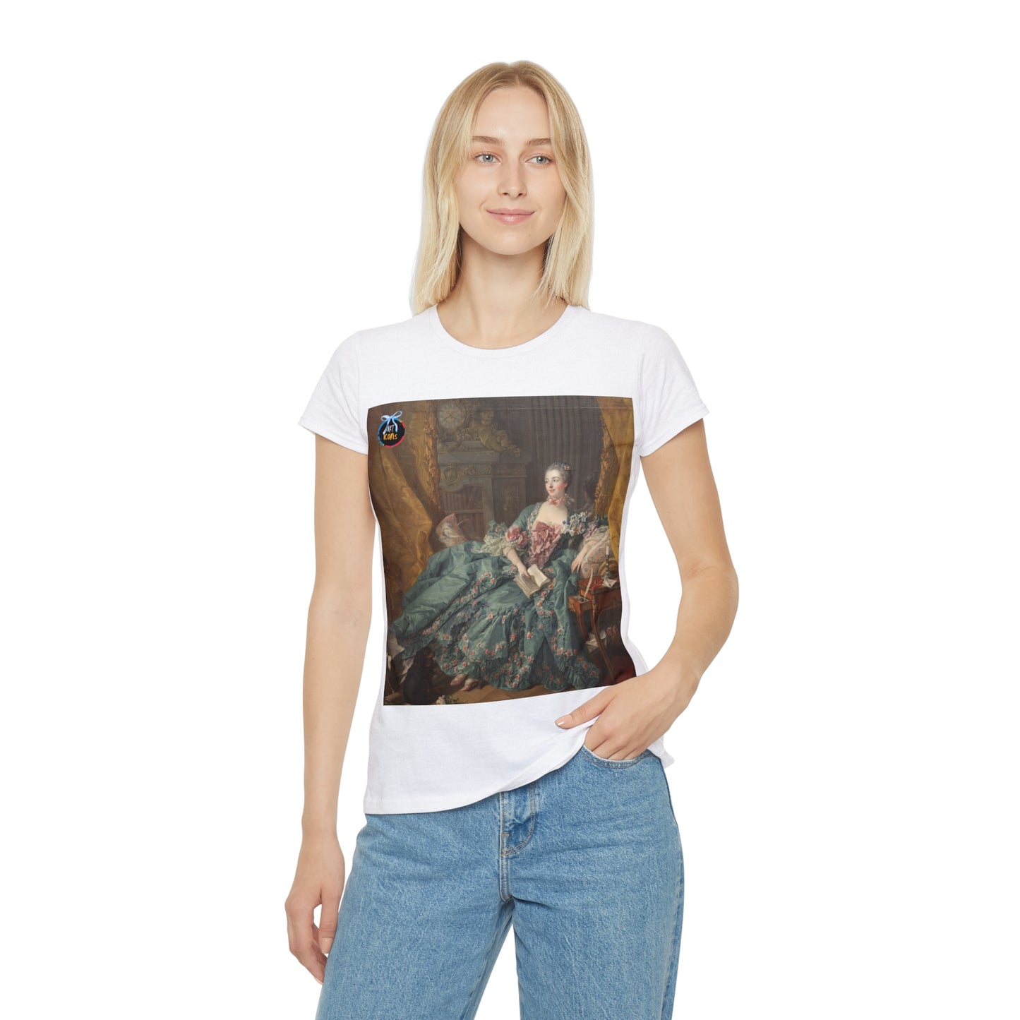 Women's iconic artists T-Shirt Coquette Moda Coquette Camiseta mujer Coquette Ropa Arte Regalo Mujer Arte Coquette Pintura François Boucher