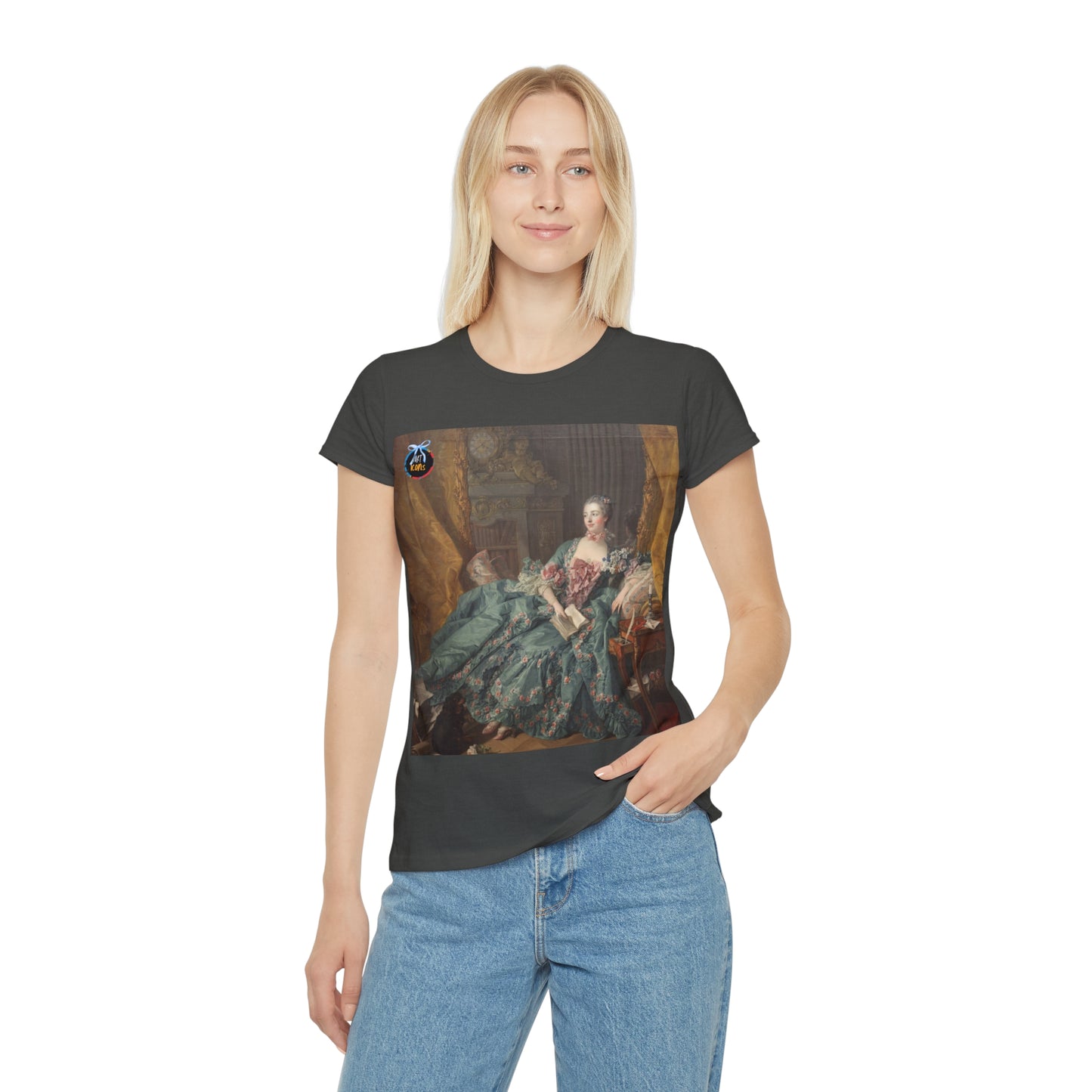 Women's iconic artists T-Shirt Coquette Moda Coquette Camiseta mujer Coquette Ropa Arte Regalo Mujer Arte Coquette Pintura François Boucher