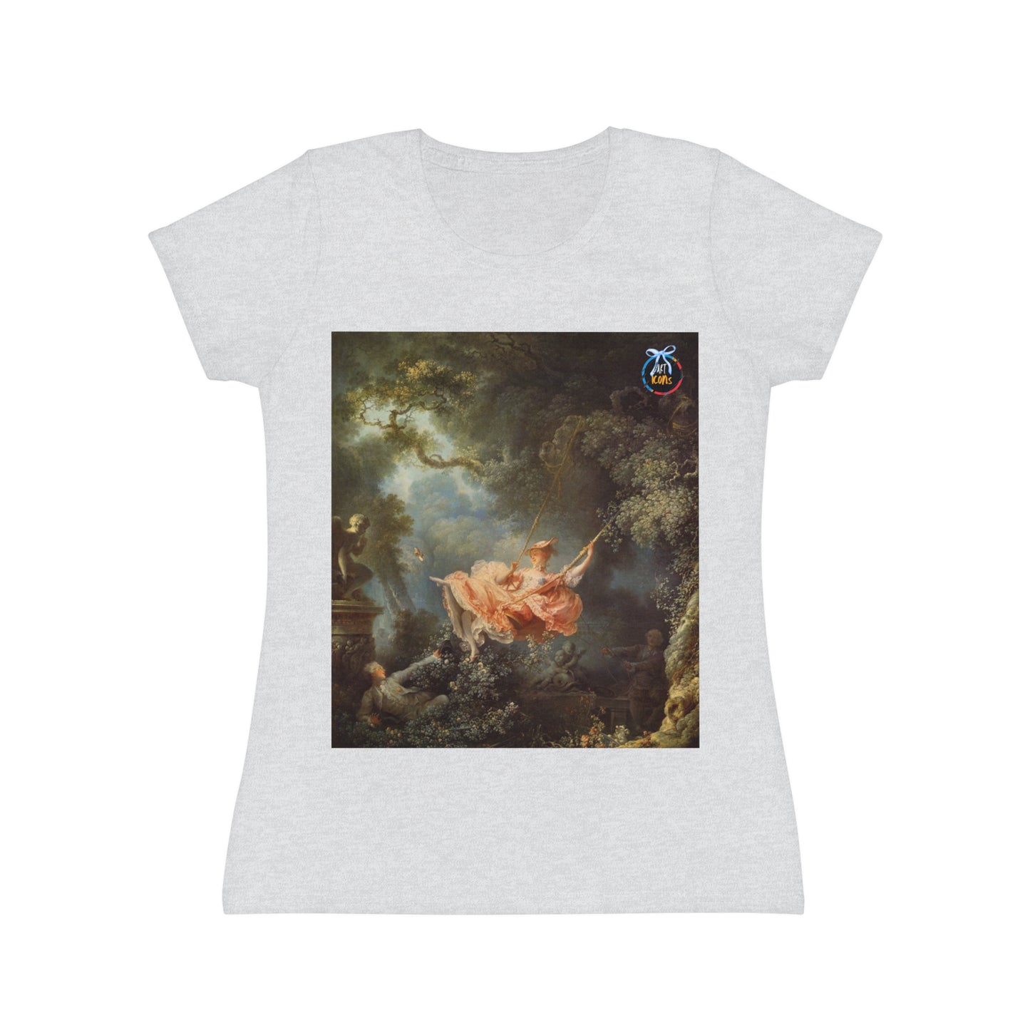 Women's iconic artists T-Shirt Coquette Moda Coquette Camiseta mujer Coquette Ropa Arte Regalo Mujer Arte Coquette Pintura J. H. Fragonard