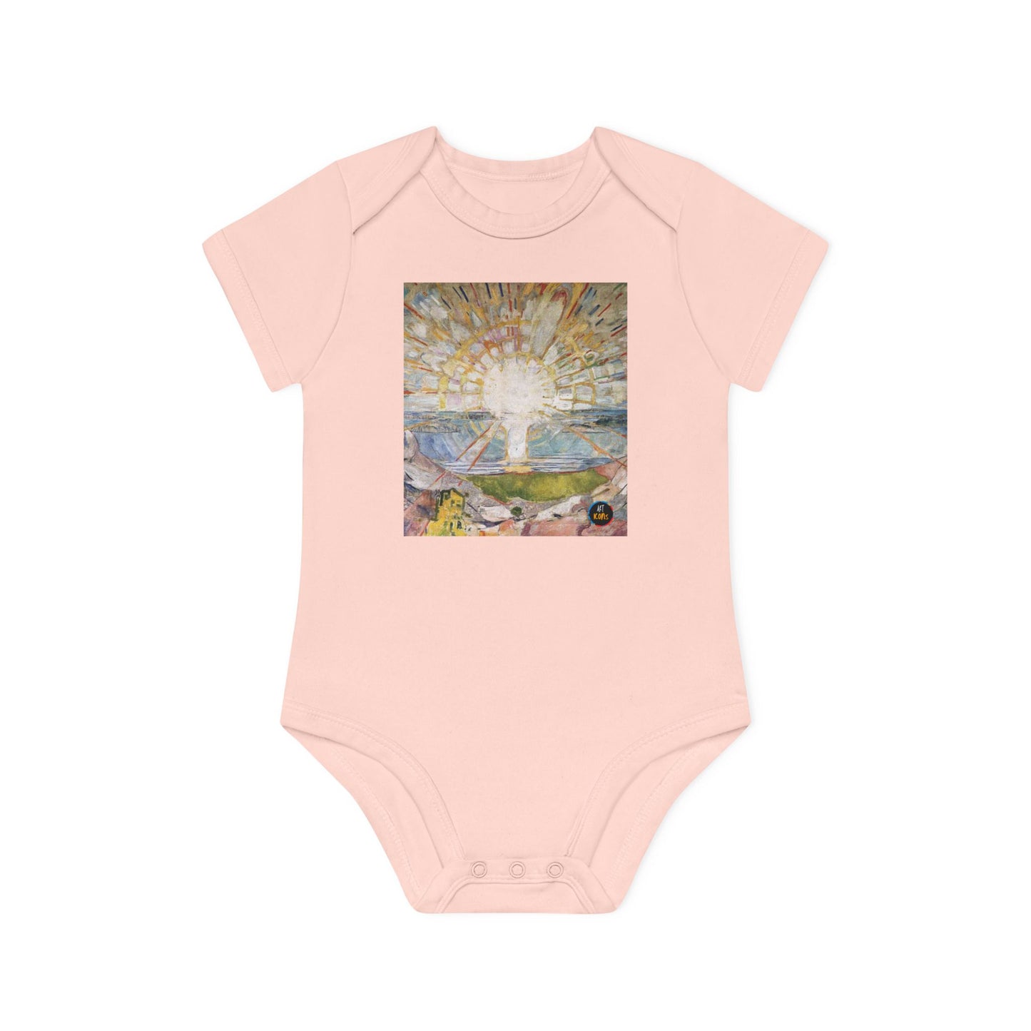 Art Icons Baby Organic Short Sleeve Bodysuit