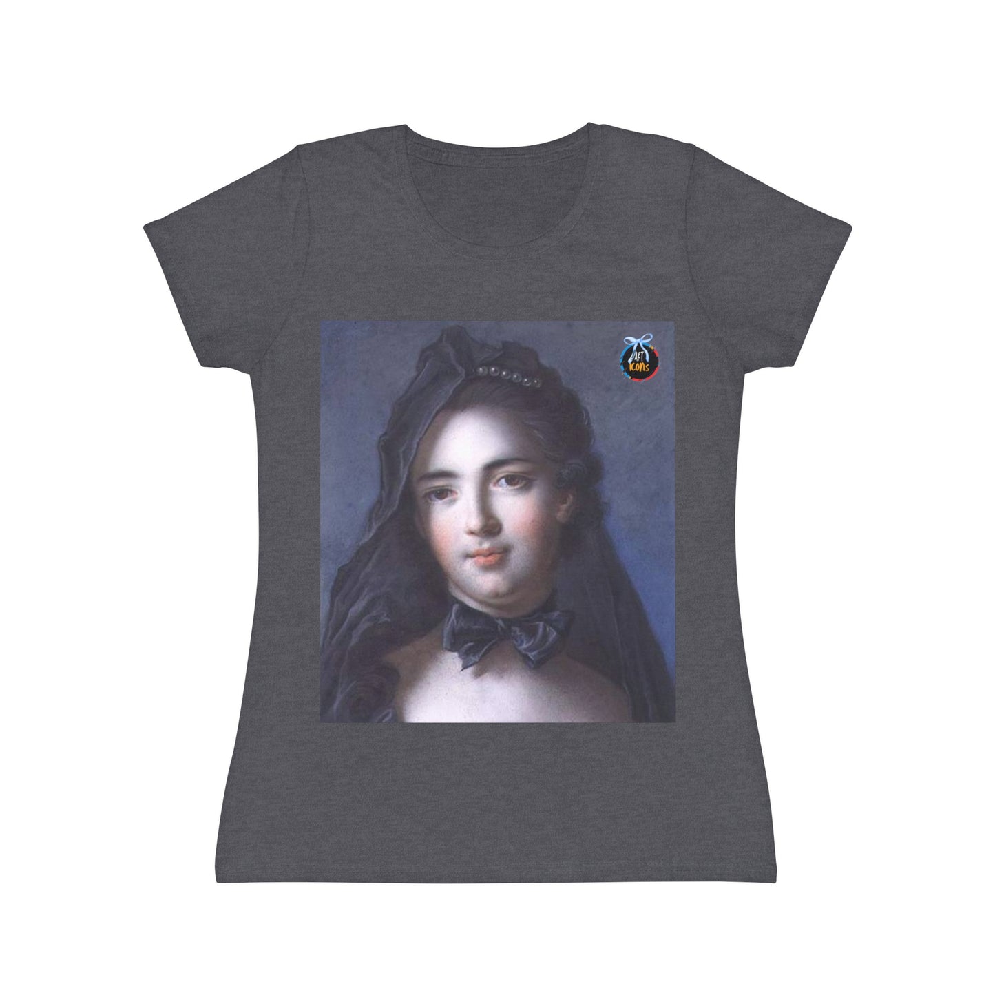 Women's iconic artists T-Shirt Coquette Moda Coquette Camiseta mujer Coquette Ropa Arte Regalo Mujer Arte Coquette Pintura Jean-Marc Nattier