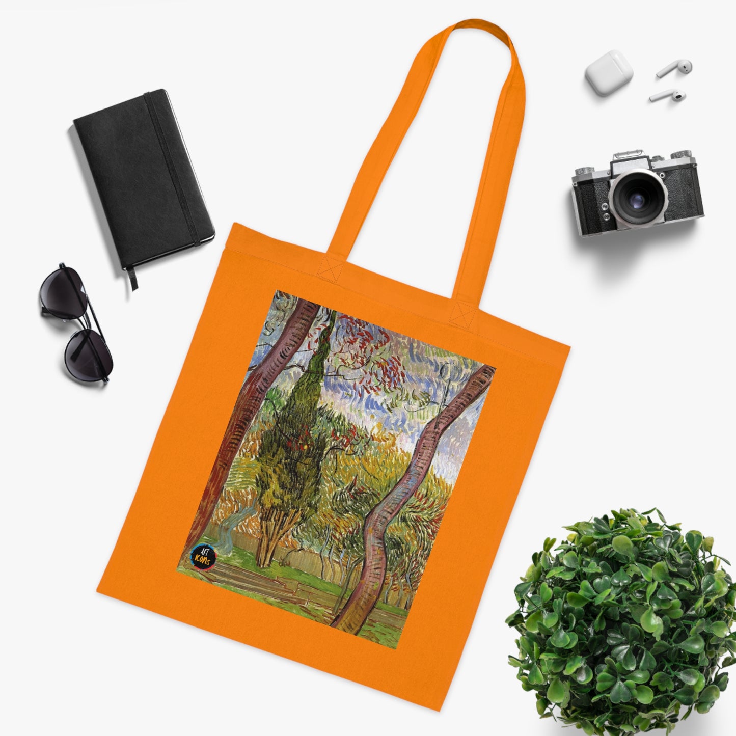 Art Icons Cotton Tote Bag