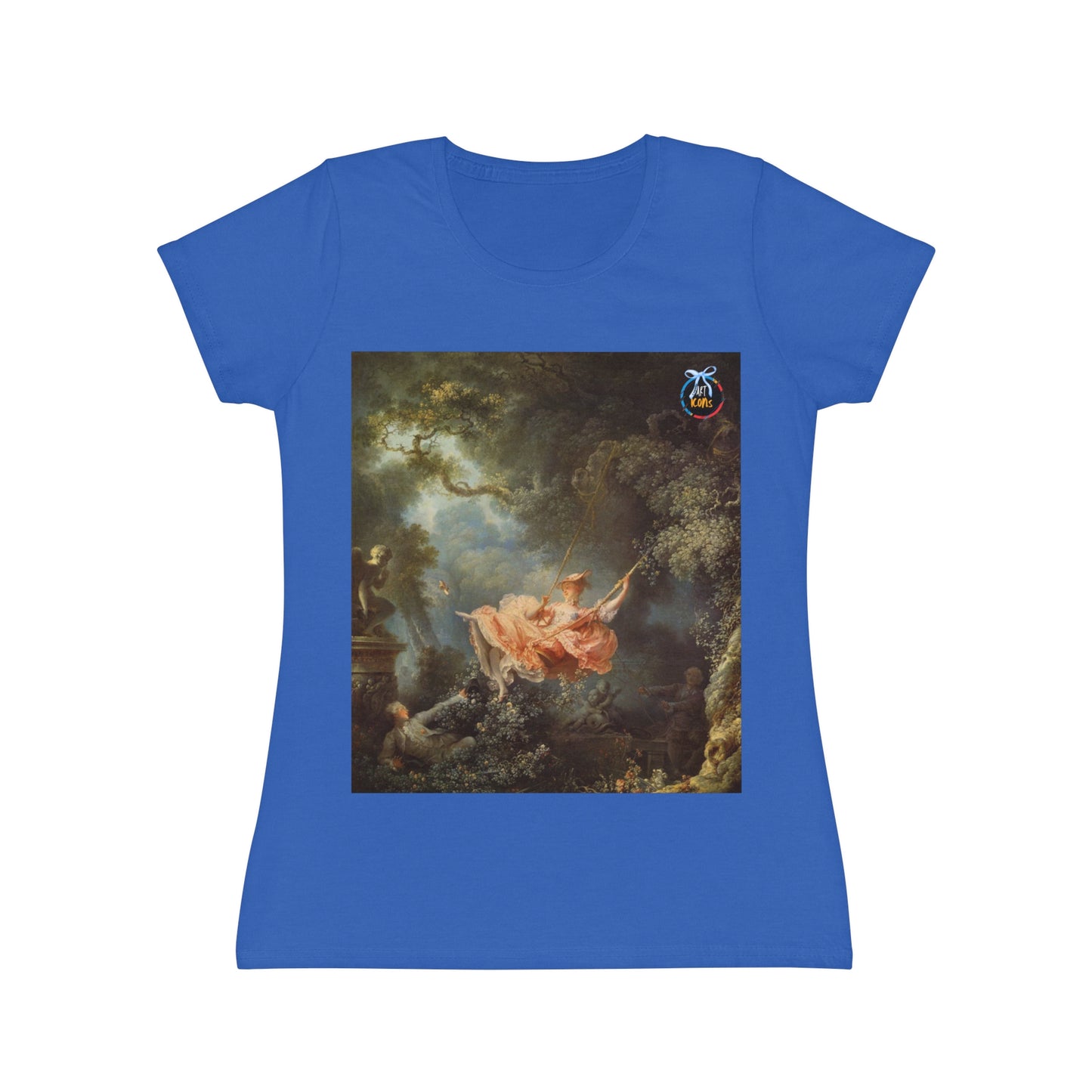 Women's iconic artists T-Shirt Coquette Moda Coquette Camiseta mujer Coquette Ropa Arte Regalo Mujer Arte Coquette Pintura J. H. Fragonard