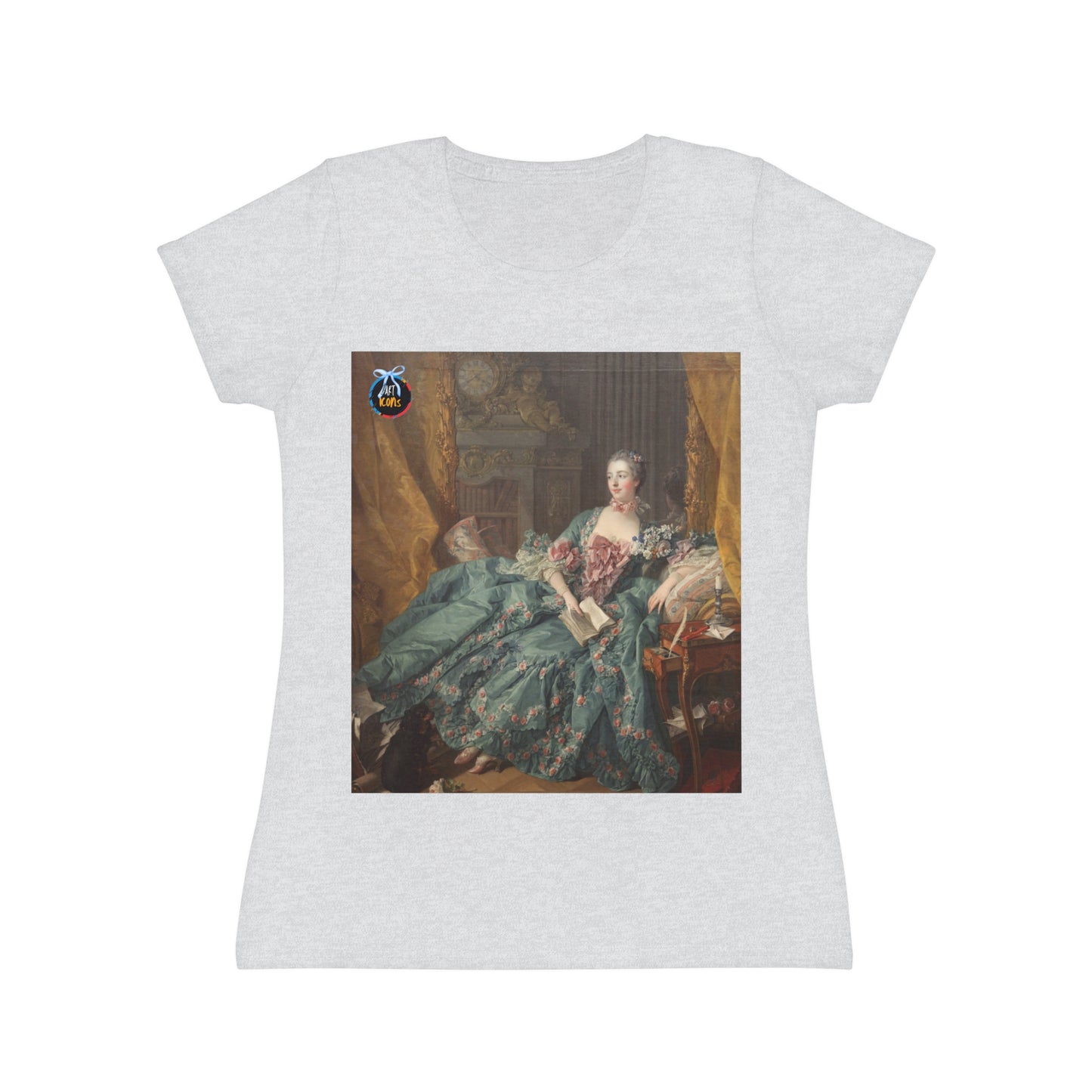 Women's iconic artists T-Shirt Coquette Moda Coquette Camiseta mujer Coquette Ropa Arte Regalo Mujer Arte Coquette Pintura François Boucher