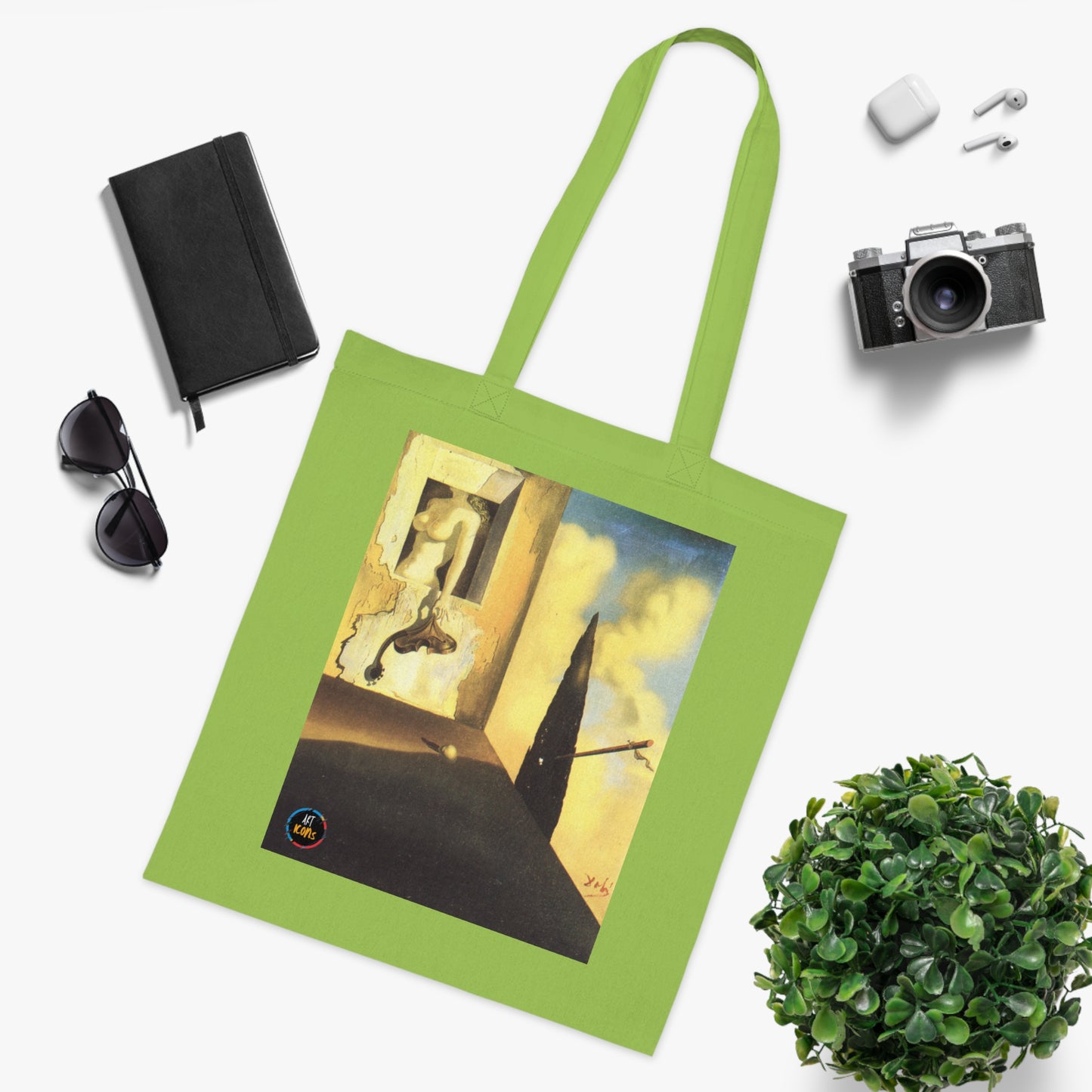 Art Icons Cotton Tote Bag