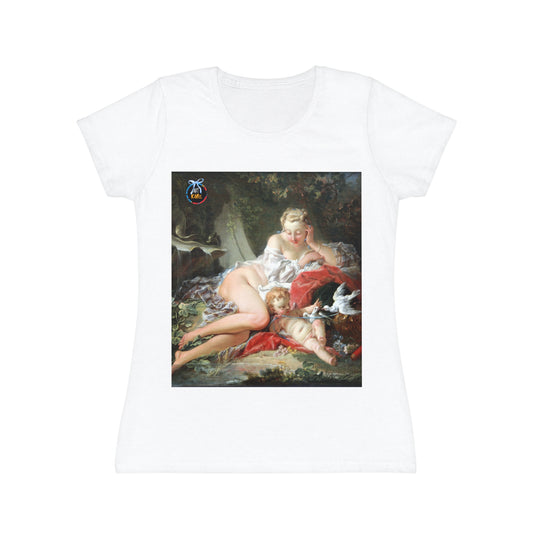 Women's iconic artists T-Shirt Coquette Moda Coquette Camiseta mujer Coquette Ropa Arte Regalo Mujer Arte Coquette Pintura François Boucher