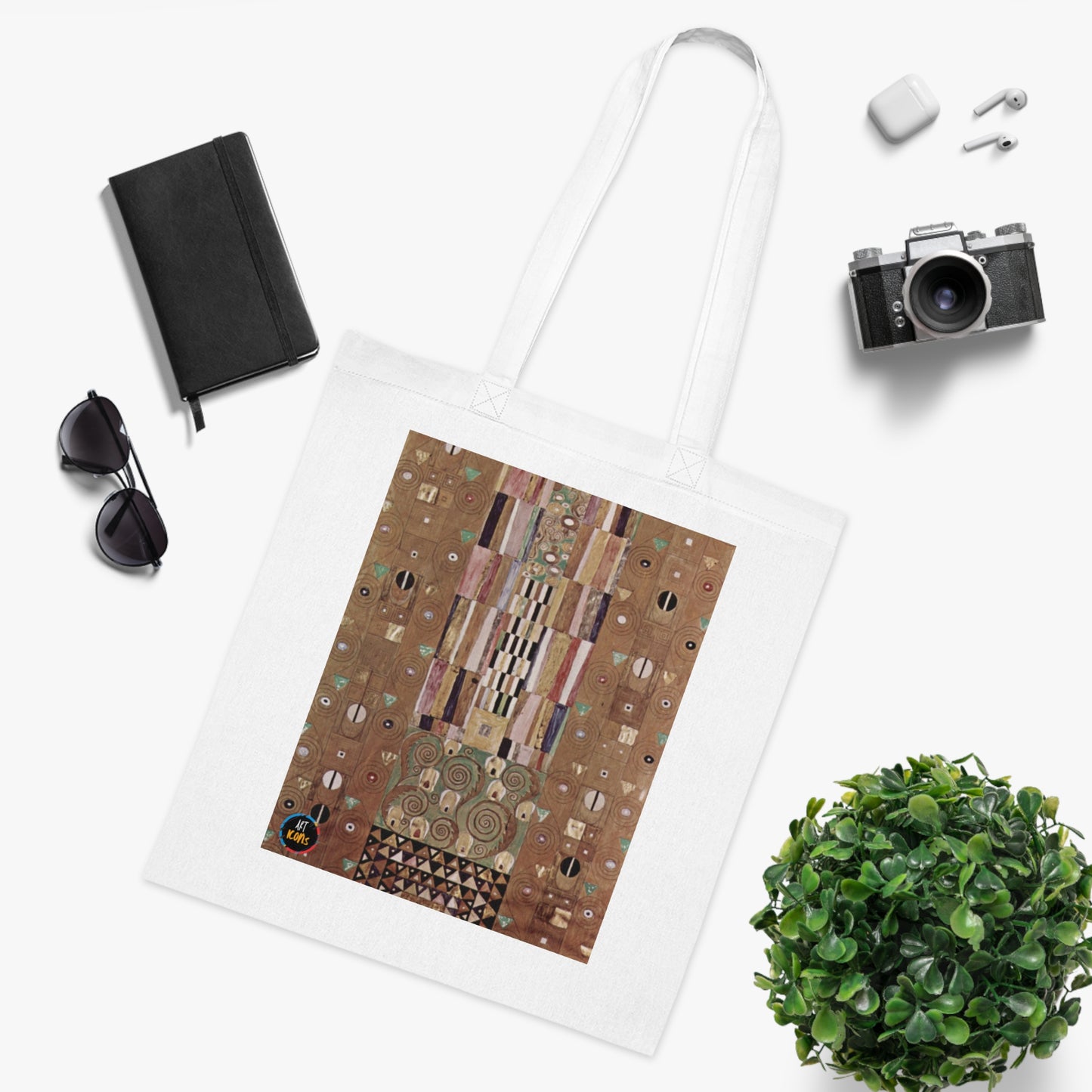 Art Icons Cotton Tote Bag